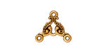 TierraCast Antique Gold (plated) Empire Link 15x17mm