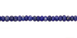 Lapis Faceted Rondelle 4-5mm