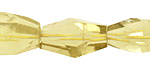Lemon Quartz Faceted Nugget 14-24x10-15mm