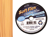 Soft Flex Citrine .019" (Medium) 49 Strand Wire 30ft.