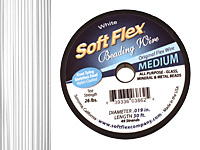 Soft Flex White Quartz .019" (Medium) 49 Strand Wire 30ft.