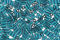 TOHO Transparent Capri Blue Bugle #1 Seed Bead