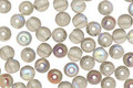 Czech Glass Black Diamond AB Round 4mm