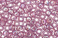 TOHO Transparent Rainbow Light Amethyst Round 6/0 Seed Bead