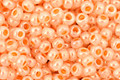 TOHO Ceylon Peach Blush Round 11/0 Seed Bead