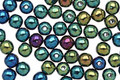 Czech Glass Iris Green Round 4mm