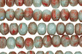 Czech Glass America Fire Polished Rondelle 4x5mm
