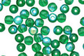 Czech Glass Green Emerald AB Round 4mm
