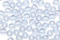 Czech Glass Luster Iris Light Sapphire Round 4mm