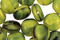 Czech Glass Margarita Puff Coin 10mm