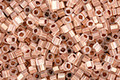TOHO Alabaster (with Copper Lining) Cube 1.5mm Seed Bead