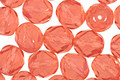 Czech Fire Polished Glass Milky Pink Round 8mm