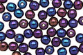 Czech Glass Iris Blue Round 4mm
