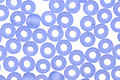 TOHO Transparent Frosted Light Sapphire Round 8/0 Seed Bead