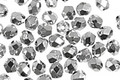 Czech Fire Polished Glass Silver Round 3mm
