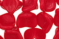 Czech Glass Garnet 3 Petal Bellflower 9x11mm
