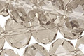 Antique Crystal Faceted Rondelle 14mm