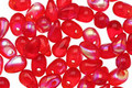 Czech Glass Ruby AB Teardrop 4x6mm