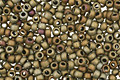 TOHO Matte Iris Brown Round 15/0 Seed Bead
