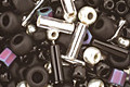 TOHO Yozora Jet/Silver Seed Bead Mix