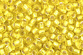 TOHO Lemon (with Frosted Silver Lining) Round 11/0 Seed Bead