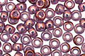TOHO Gold Lustered Amethyst Round 8/0 Seed Bead