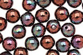 Czech Glass Luster Metallic Amethyst Round 6mm