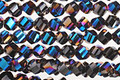 Metallic Cosmos & Jet Twisted Crystal 4-5mm