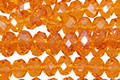 Hyacinth Crystal Faceted Rondelle 6mm