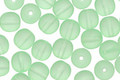 Czech Glass Matte Peridot Round 6mm