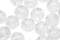 Czech Glass Crackle Crystal Round 8mm