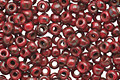 TOHO Pepper Red Picasso Hybrid Round 11/0 Seed Bead