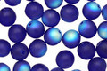 Czech Glass Matte Cobalt AB Round 6mm