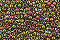 TOHO Higher Metallic Purple/Green Iris Round 15/0 Seed Bead