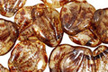 Czech Glass Luster Crystal Picasso Curved Leaf 12x14mm