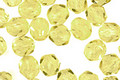 Czech Fire Polished Glass Jonquil Round 6mm