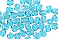 Czech Fire Polished Glass Teal Round 3mm
