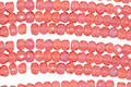 Czech Glass Fuschia Fire Polished Rondelle 2x3mm