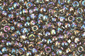 TOHO Transparent Rainbow Gray Round 11/0 Seed Bead