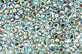 TOHO Rainbow Aqua (with Gold Lining) Round 15/0 Seed Bead