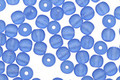 Czech Glass Matte Sapphire Round 4mm