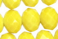 Citrus Crystal Faceted Rondelle 13-14mm