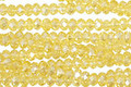Daffodil AB Crystal Faceted Rondelle 3mm