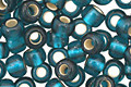 TOHO Teal (with Frosted Silver Lining) Round 6/0 Seed Bead