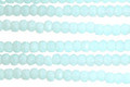 Czech Glass Diamond Aquamarine Fire Polished Rondelle 2x3mm