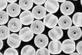 Czech Glass Matte Crystal Round 6mm