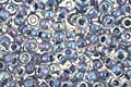 TOHO Luster Crystal (with Capri Blue Lining) Round 11/0 Seed Bead