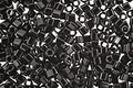 TOHO Opaque Jet Cube 1.5mm Seed Bead