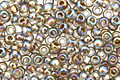 TOHO Rainbow Black Diamond (with Gold Lining) Round 11/0 Seed Bead