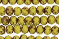 Czech Glass Mustard Seed Fire Polished Rondelle 4x5mm